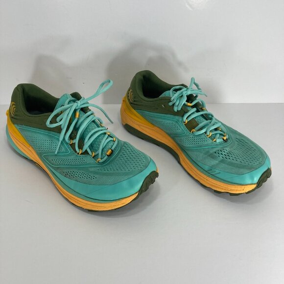 Topo Athletic Ultraventure 2 Trail Running Shoes Women’s Size 11 Turquoise Gold - Picture 3 of 12